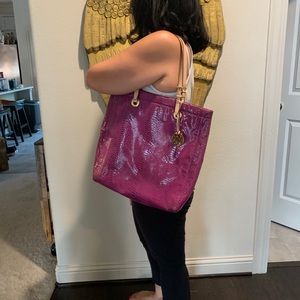 Michael Kors Croc Print Tote